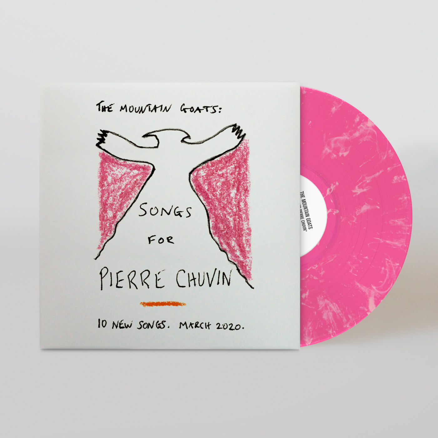 Mountain Goats ''Songs For Pierre Chuvin'' LP (Pink Swirl Vinyl)