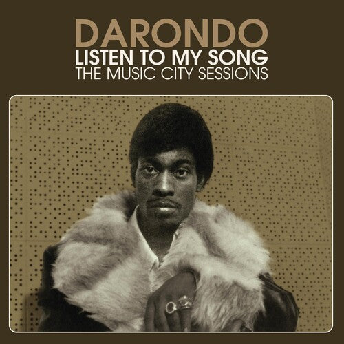 Darondo "Listen to My Song: Music City Sessions" LP (Limited Edition, White Marbled, 180g)