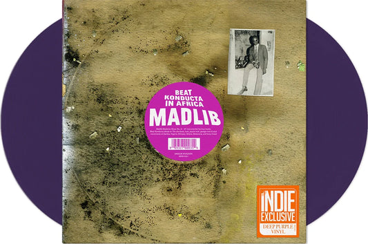 Madlib ''Beat Konducta In Africa'' 2xLP (Purple Vinyl)