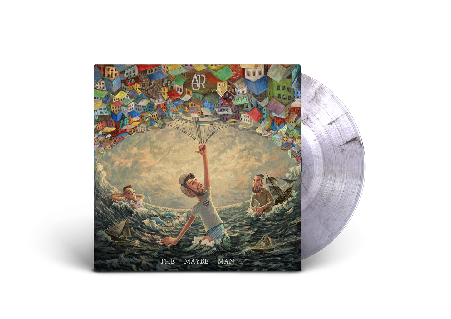 AJR "The Maybe Man" LP (Indie Exclusive Iridescent Pearlized Purple)