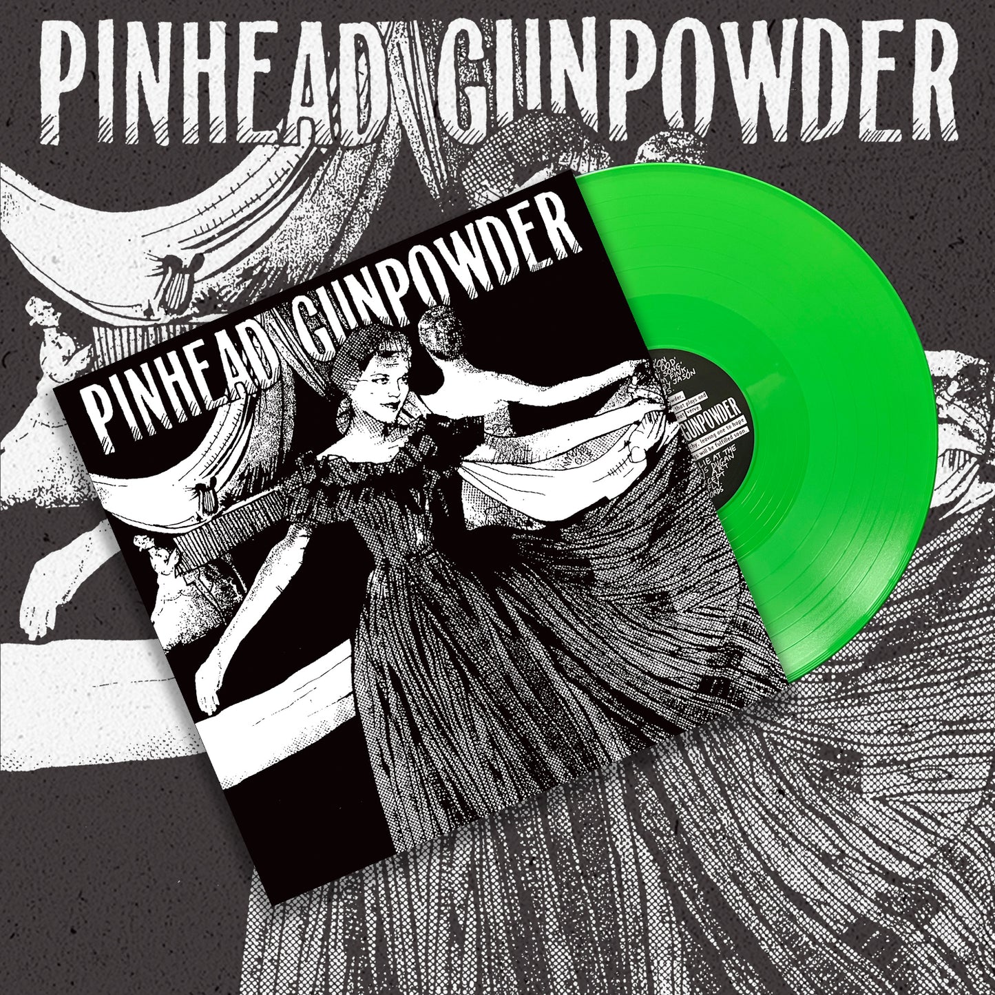 Pinhead Gunpowder "Compulsive Disclosure" LP (w/ BONUS TRACKS)