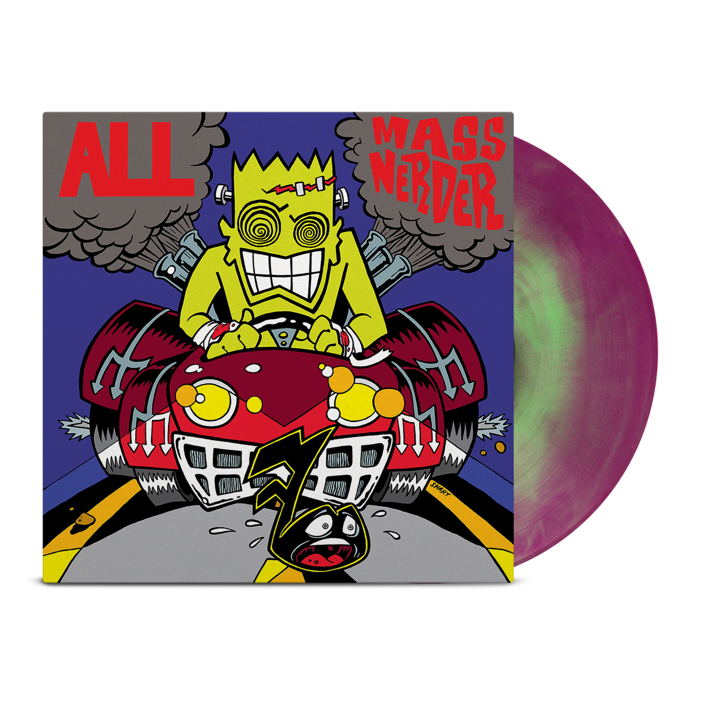 ALL "Mass Nerder" LP (Anniversary Edition, Green & Purple Galaxy Vinyl)