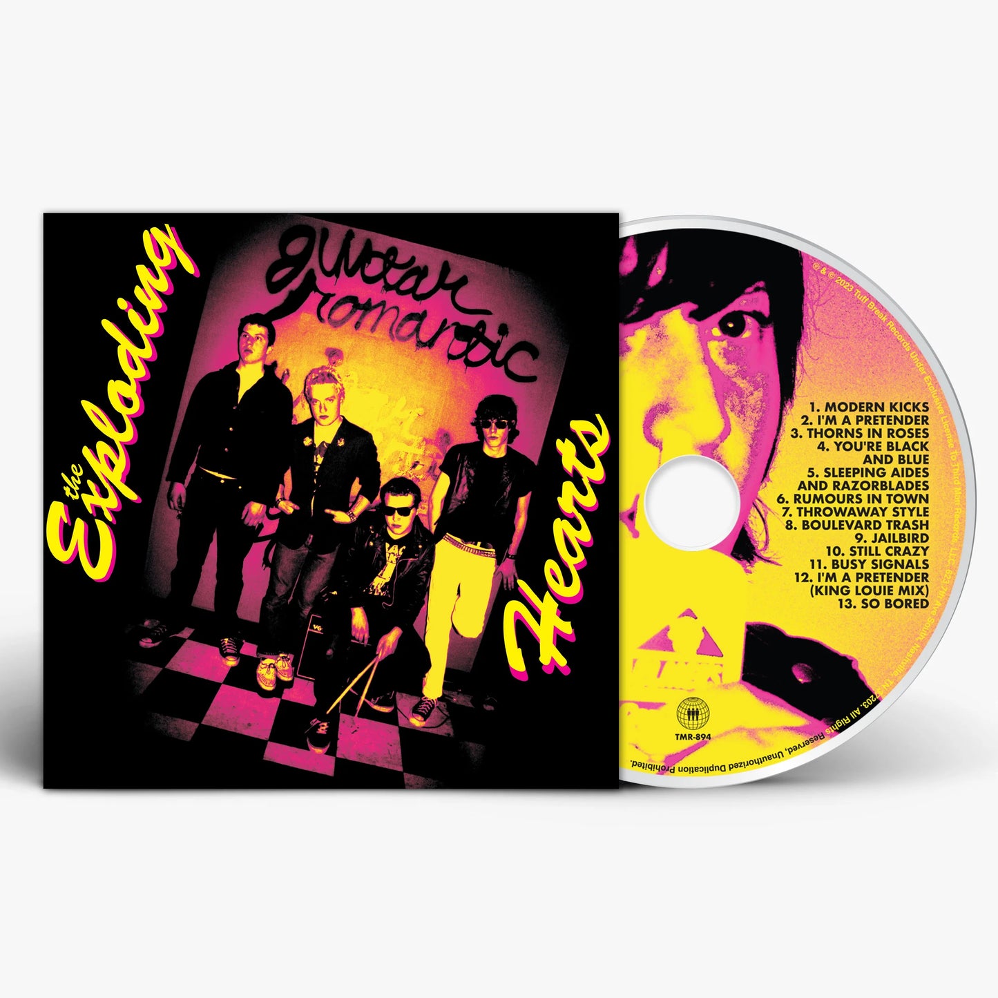 The Exploding Hearts "Guitar Romantic (Expanded & Remastered)" LP