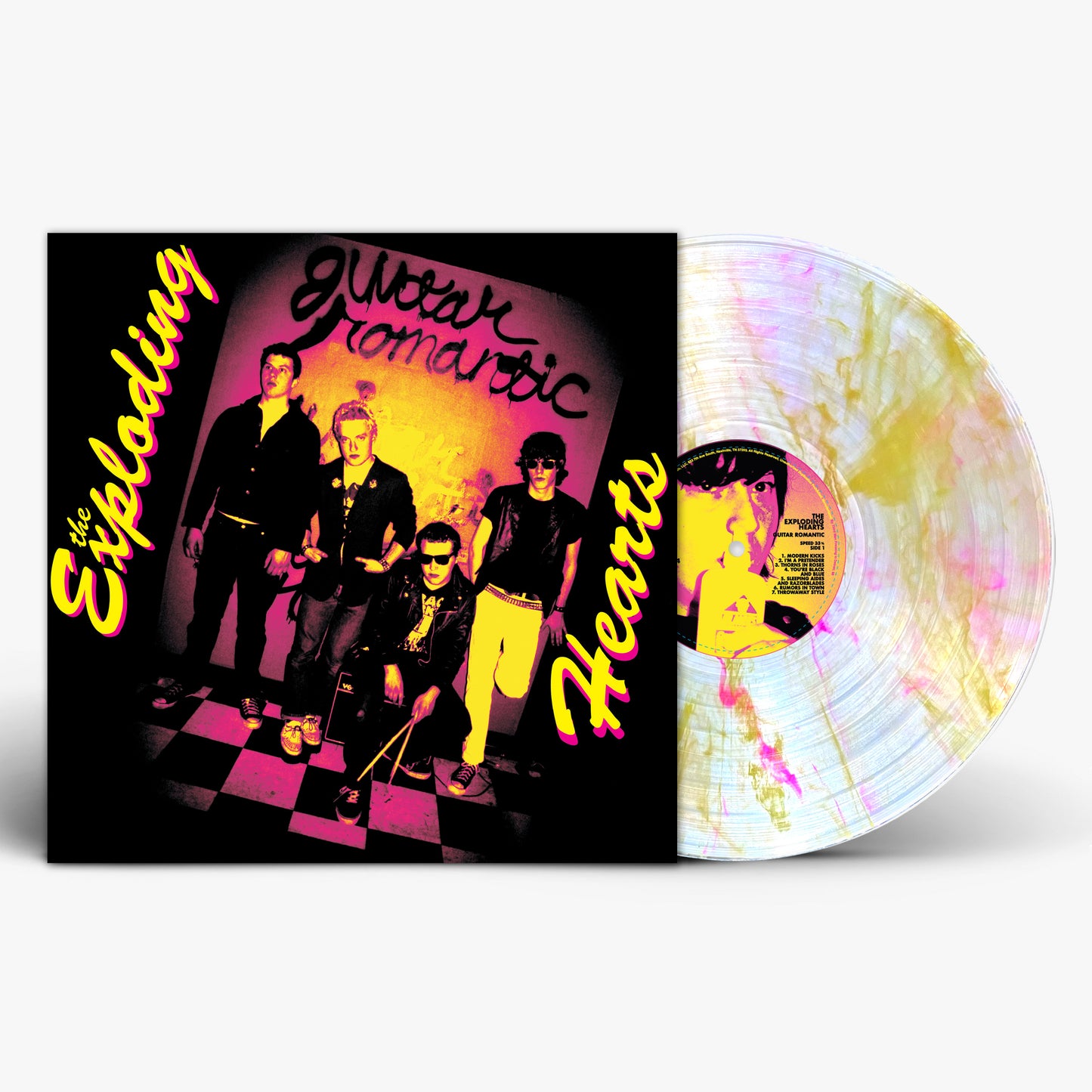 The Exploding Hearts "Guitar Romantic (Expanded & Remastered)" LP