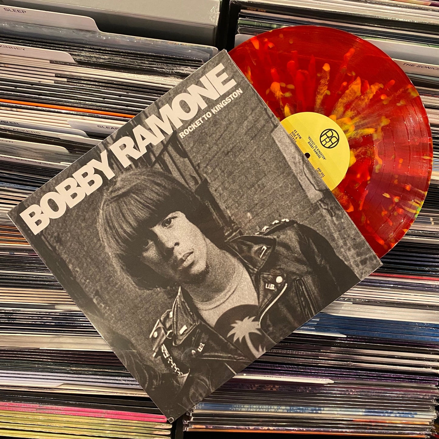 Bobby Ramone "Rocket To Kingston" LP (Splatter Vinyl)