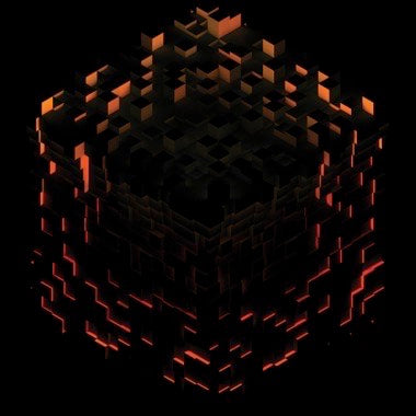 C418 "Minecraft Volume Beta" LP (Fire Splatter Vinyl)