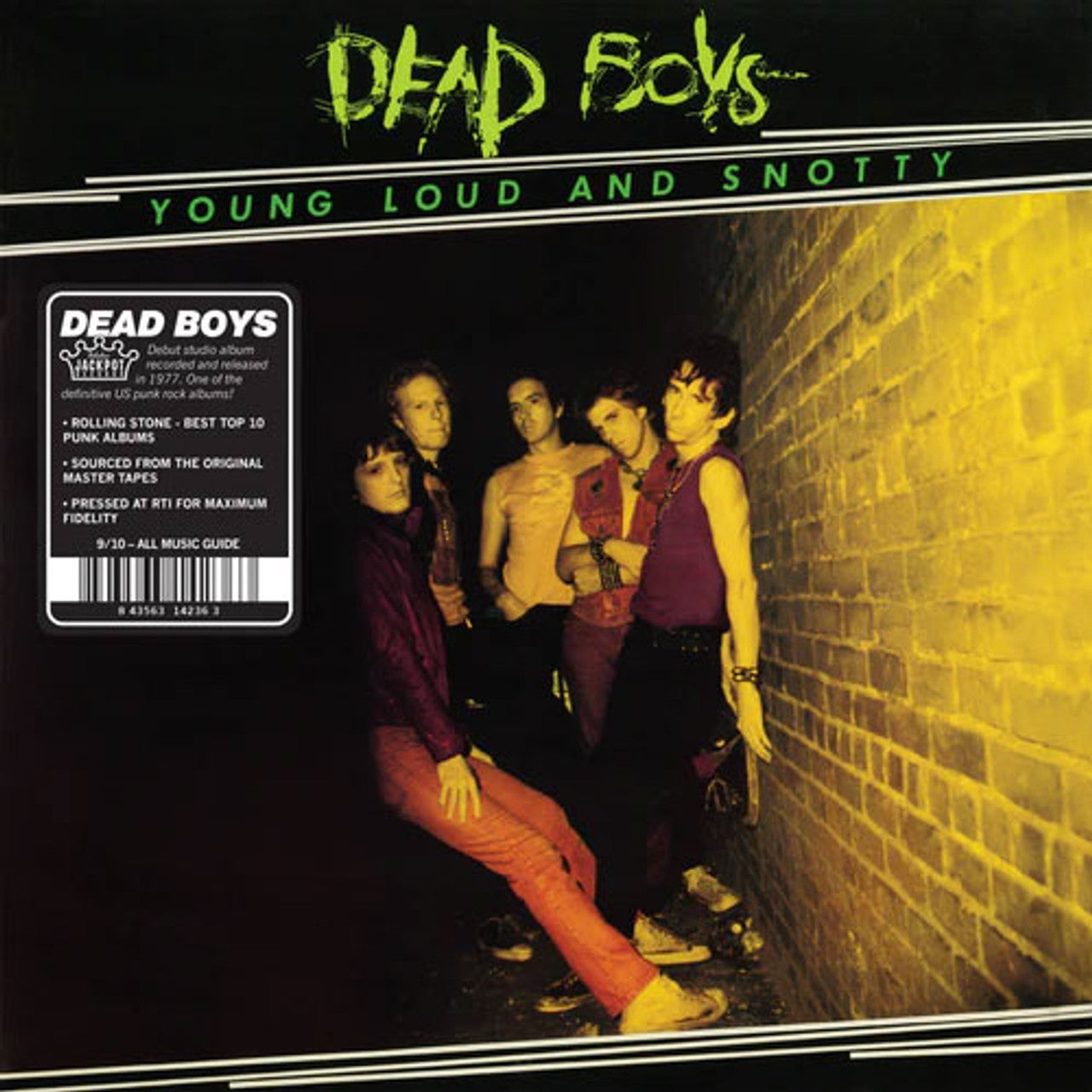 Dead Boys "Young, Loud and Snotty" LP