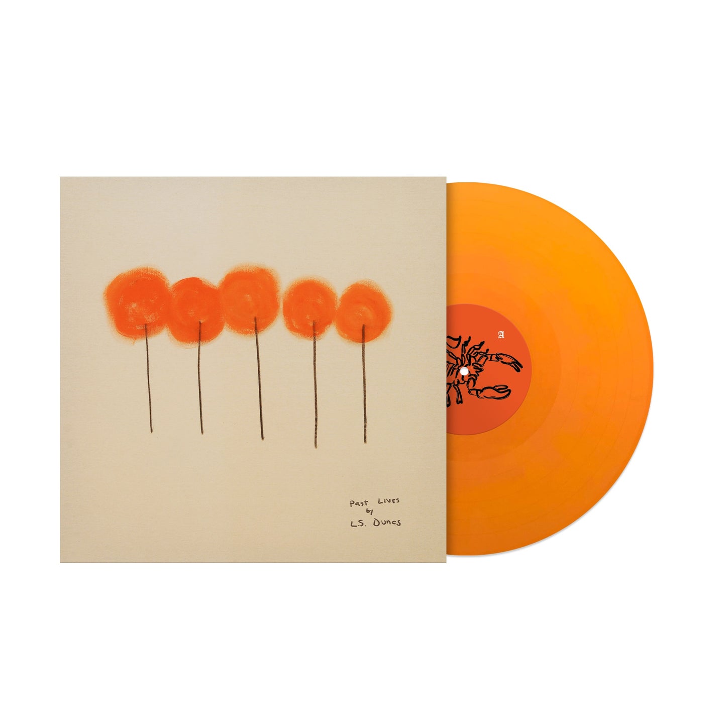L.S. Dunes "Past Lives" LP (Tangerine vinyl)