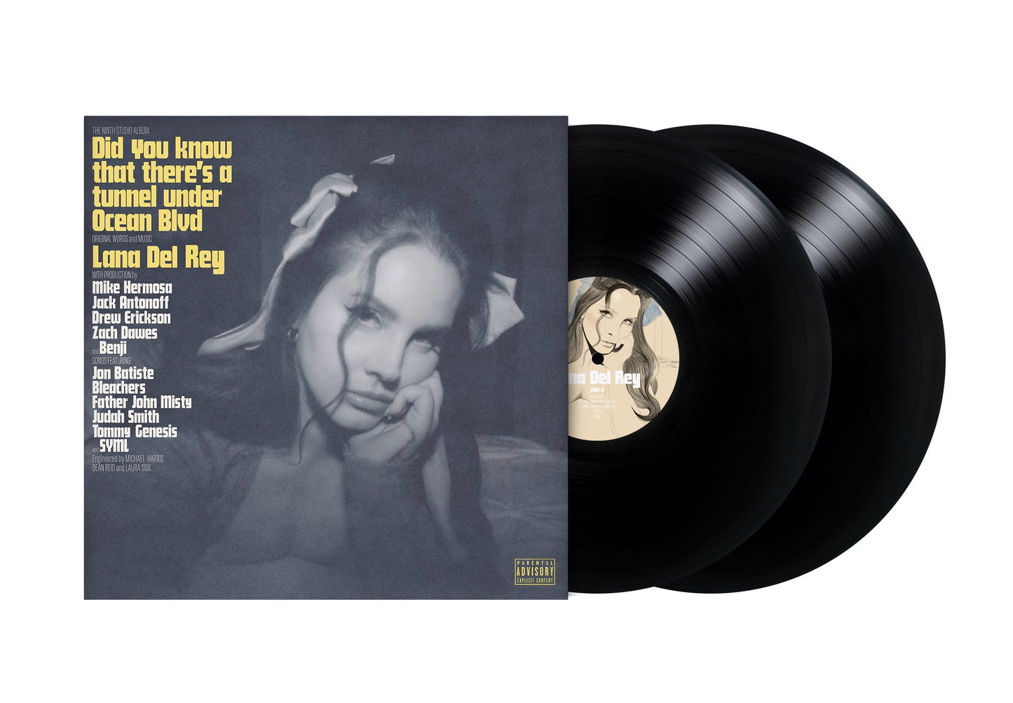 DAMAGED: Lana Del Rey "Did you know that there’s a tunnel under Ocean Blvd"2xLP (Green Vinyl)