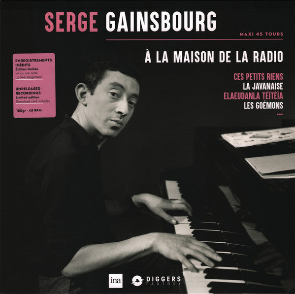 Serge Gainsbourg ''À La Maison De La Radio'' LP