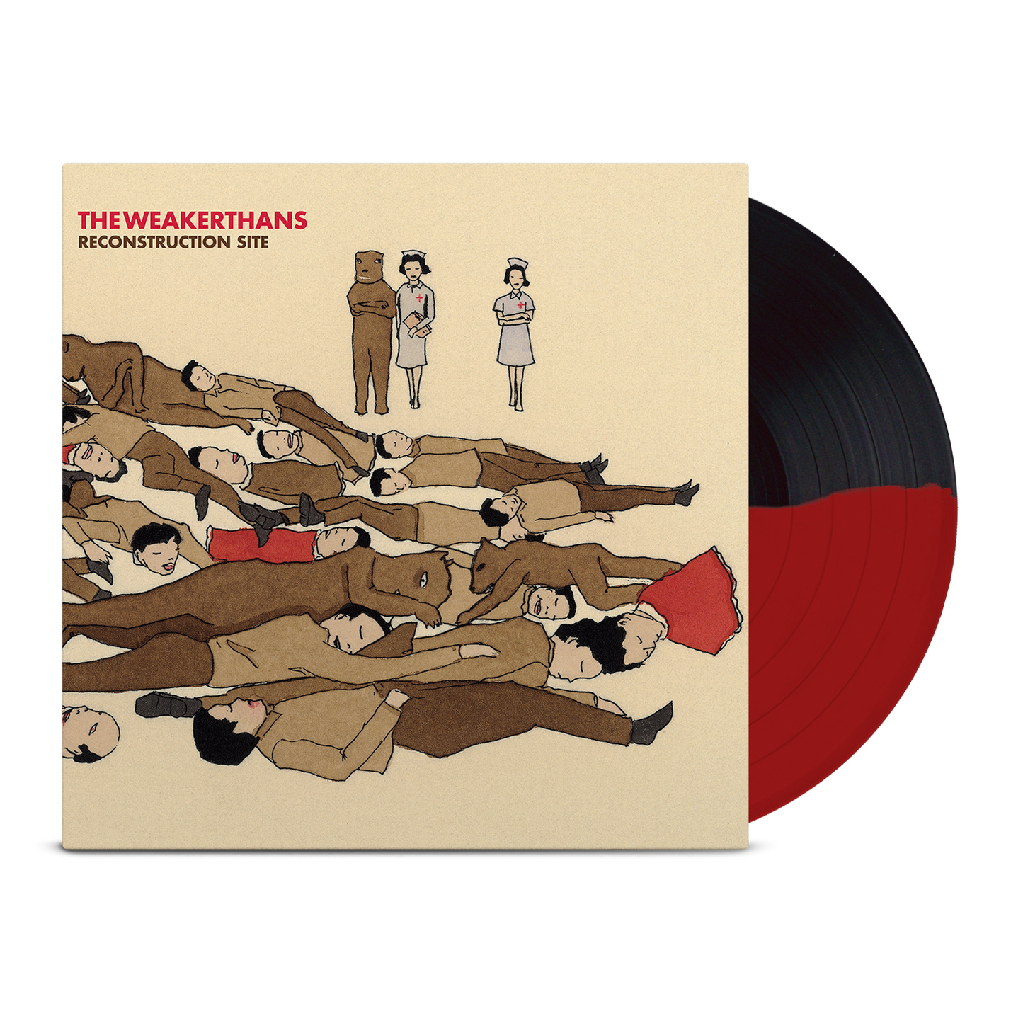 Weakerthans "Reconstruction Site (Anniversary Edition)" LP (Apple/Black half & half)