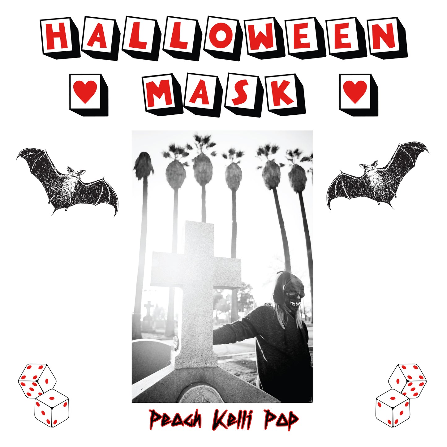 Peach Kelli Pop ''Halloween Mask'' 7"