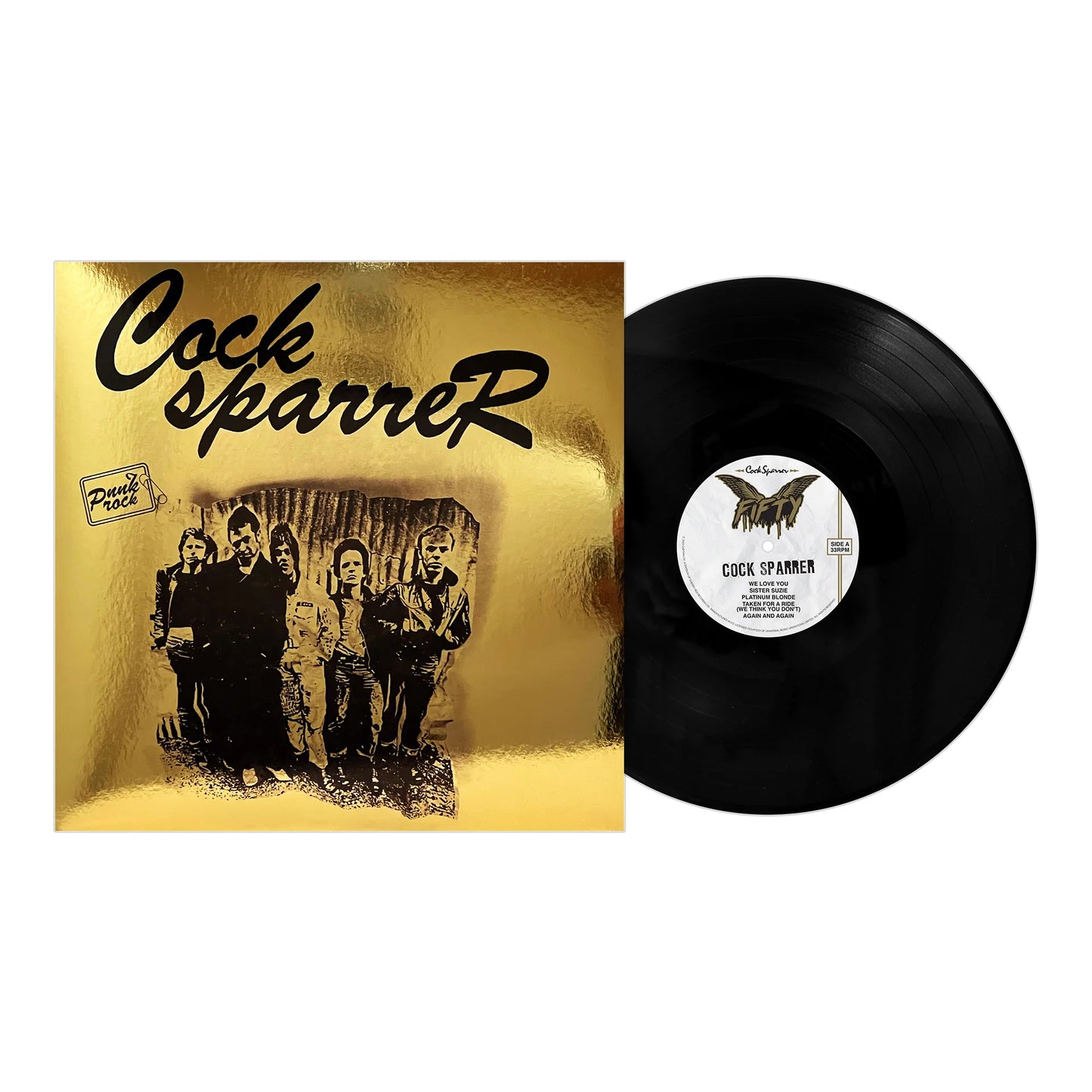 Cock Sparrer "S/T" 50th Anniversary" LP