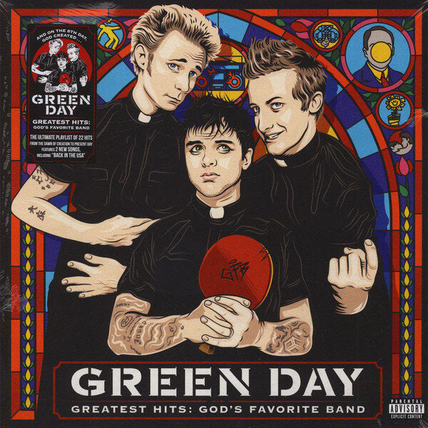 Green Day "God's Favorite Band" 2xLP