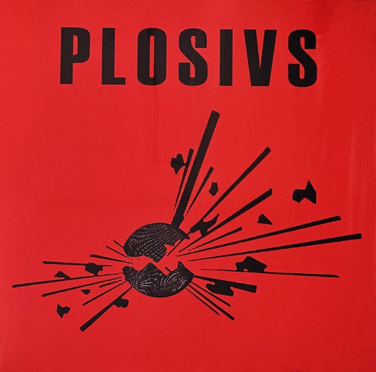 Plosivs "S/T" LP (RED vinyl)