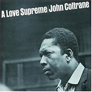 DAMAGED: John Coltrane ''A Love Supreme'' LP (Blue Vinyl)