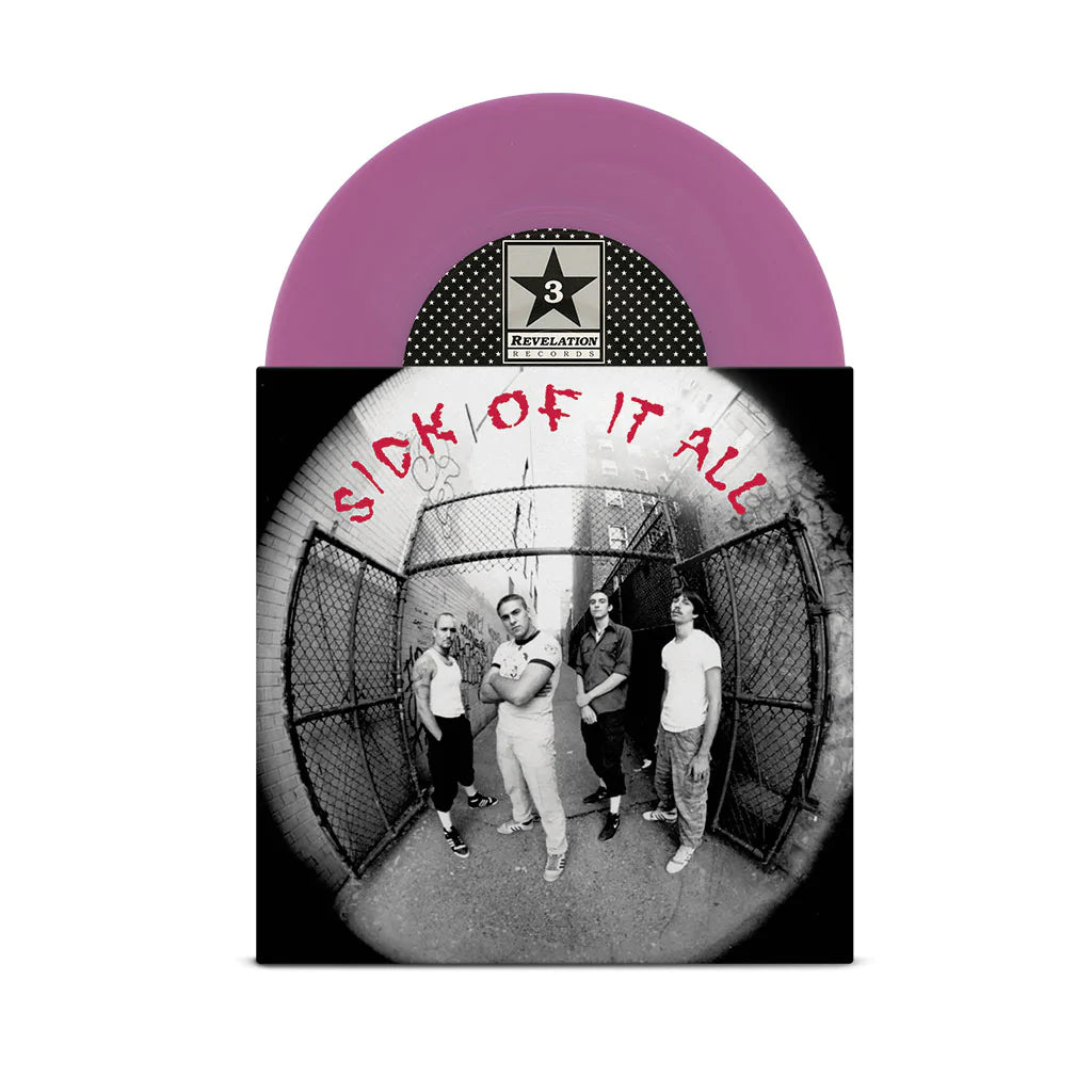 Sick Of It All "S/T" 7" (Violet Vinyl)