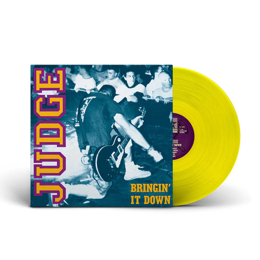 Judge "Bringin' It Down" LP (Yellow Vinyl)