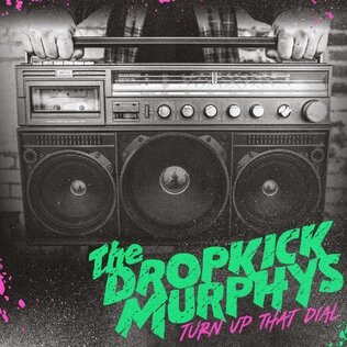 Dropkick Murphys "Turn Up That Dial" LP (Coke Bottle Clear Vinyl)