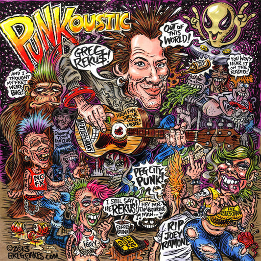 Greg Rekus ''Punkoustic" LP