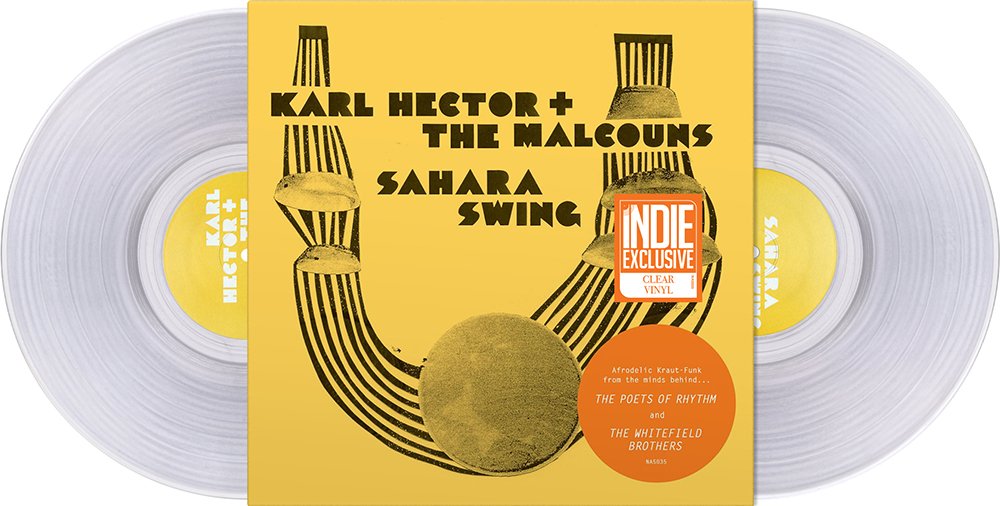 Karl Hector & The Malcouns "Sahara Swing" 2xLP (Clear Vinyl)