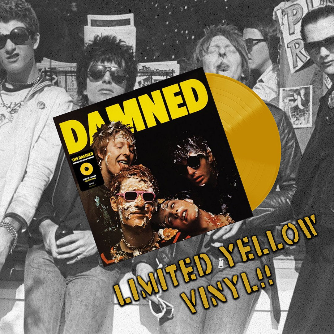 The Damned "Damned Damned Damned" LP (Yellow Vinyl)