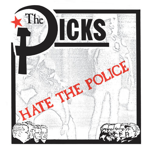 The Dicks "Hate The Police" 7" (Red/Black Split Vinyl)