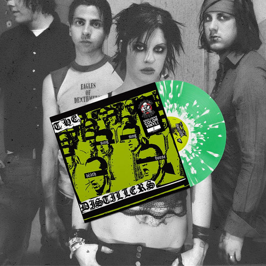 The Distillers "Sing Sing Death House" 20th Anniversary LP (1-2-3-4 Go! Exclusive Neon Green w/ White Splatter)