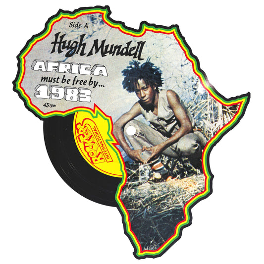 RSD 2023: Hugh Mundell & Augustus Pablo "Africa Must Be Free By 1983" (Africa Shaped Picture Disc)