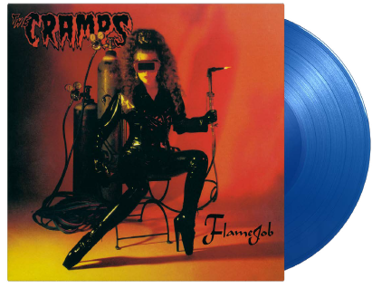 The Cramps "Flamejob" LP (Blue Vinyl)