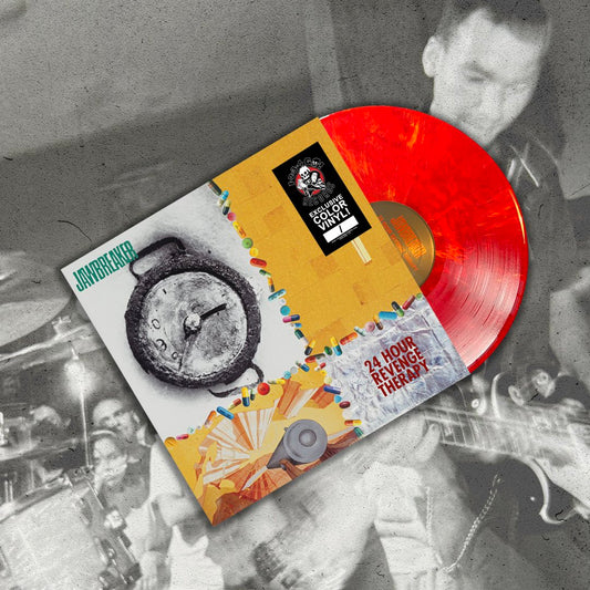 Jawbreaker "24 Hour Revenge Therapy" LP (1-2-3-4 Go! Exclusive Red with Orange Vinyl)