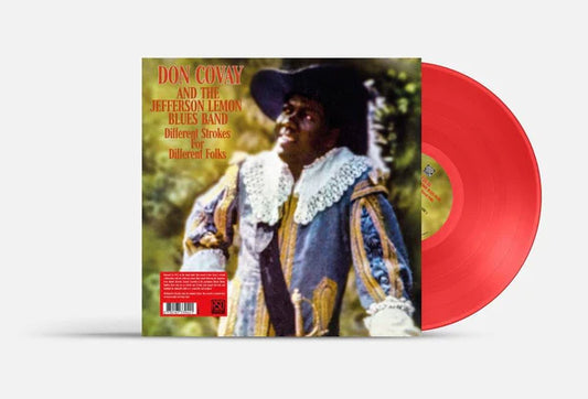 Don Covay and the Jefferson Lemon Blues Band "Different Strokes For Different Folks" LP (Red Vinyl)