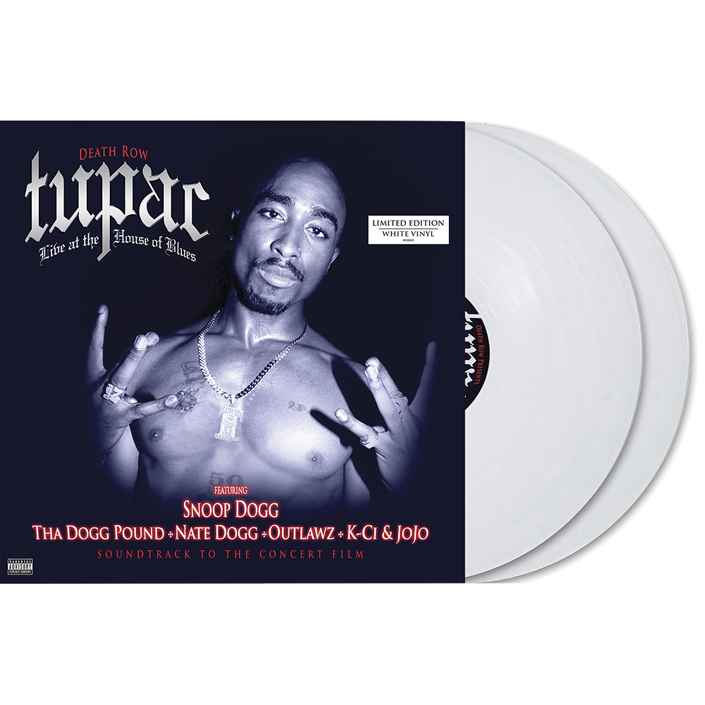 2Pac "Live At The House Of Blues" 2xLP (White)
