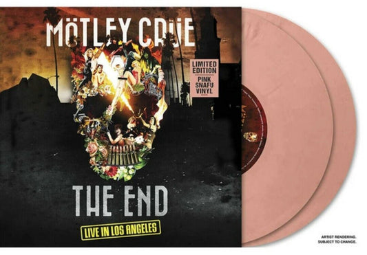 Motley Crue "The End - Live In Los Angeles" 2xLP (Pink SNAFU)