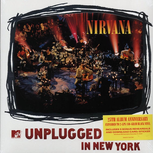 Nirvana "MTV Unplugged In New York (25th Anniversary)" 180gm 2xLP