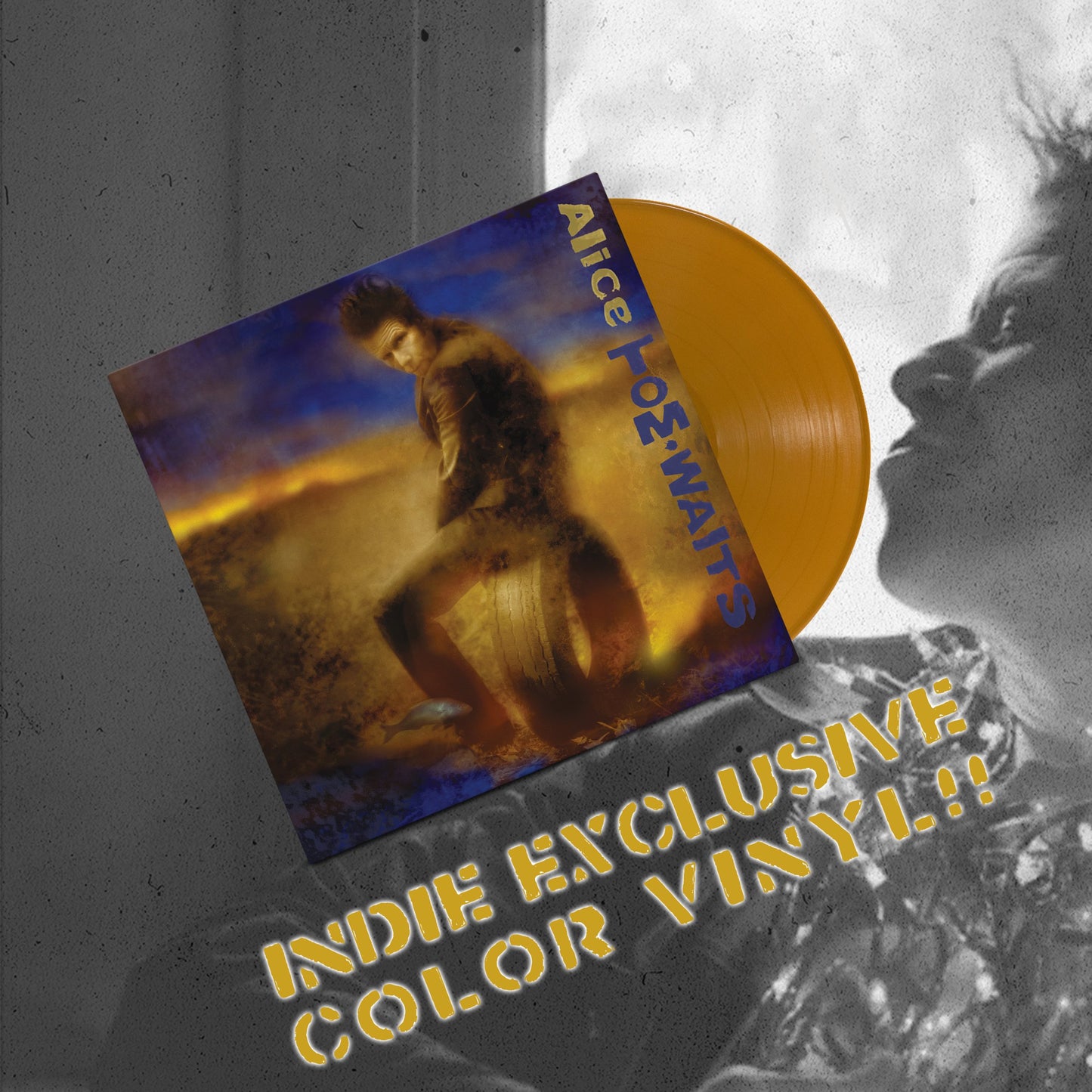 Tom Waits "Alice" 2xLP (Gold Vinyl)