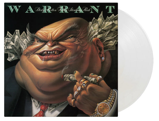 Warrant " Dirty Rotten Filthy Stinking Rich" LP (180-Gram Crystal Clear)